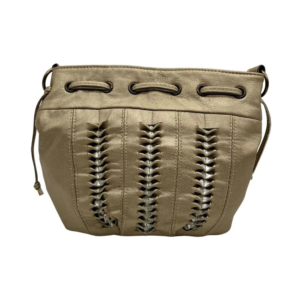 Candie's Gold Shoulder Bag